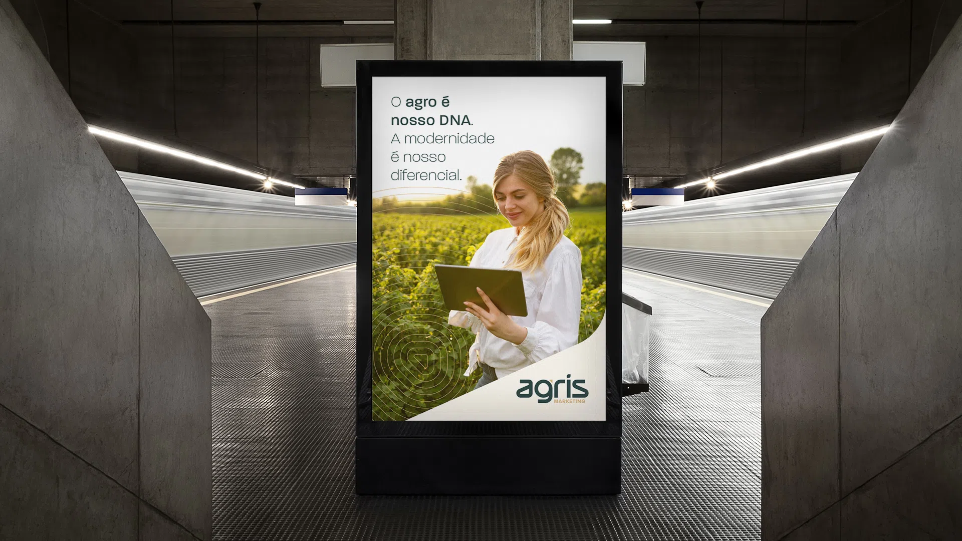 Agris — outdoor metrô