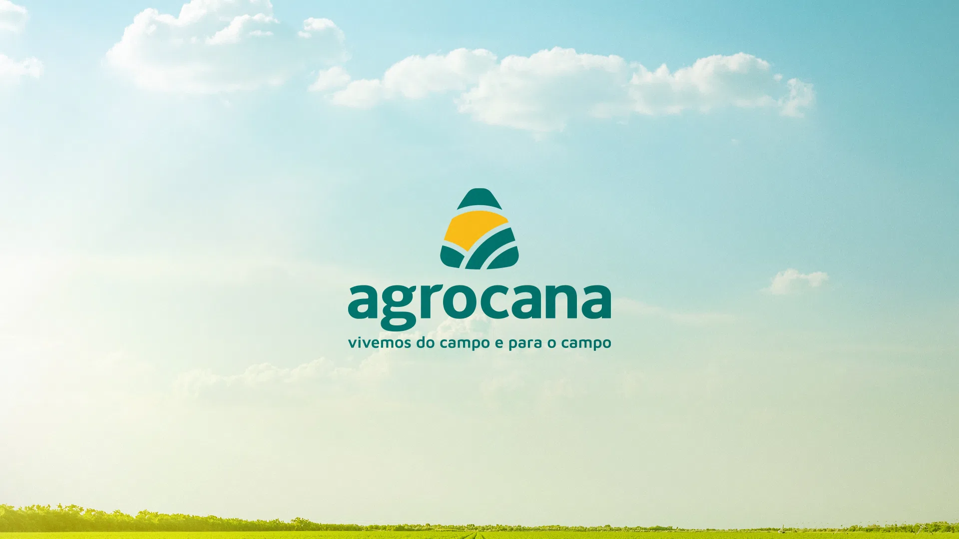 Agrocana — logo sobre céu