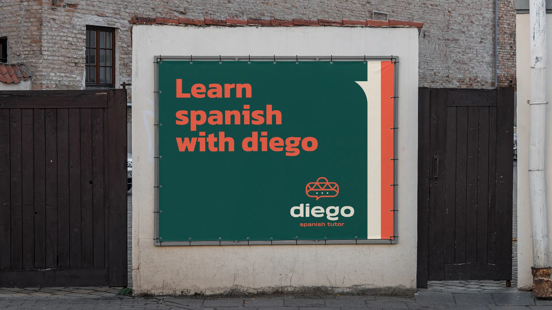 Diego Spanish — outdoor de rua