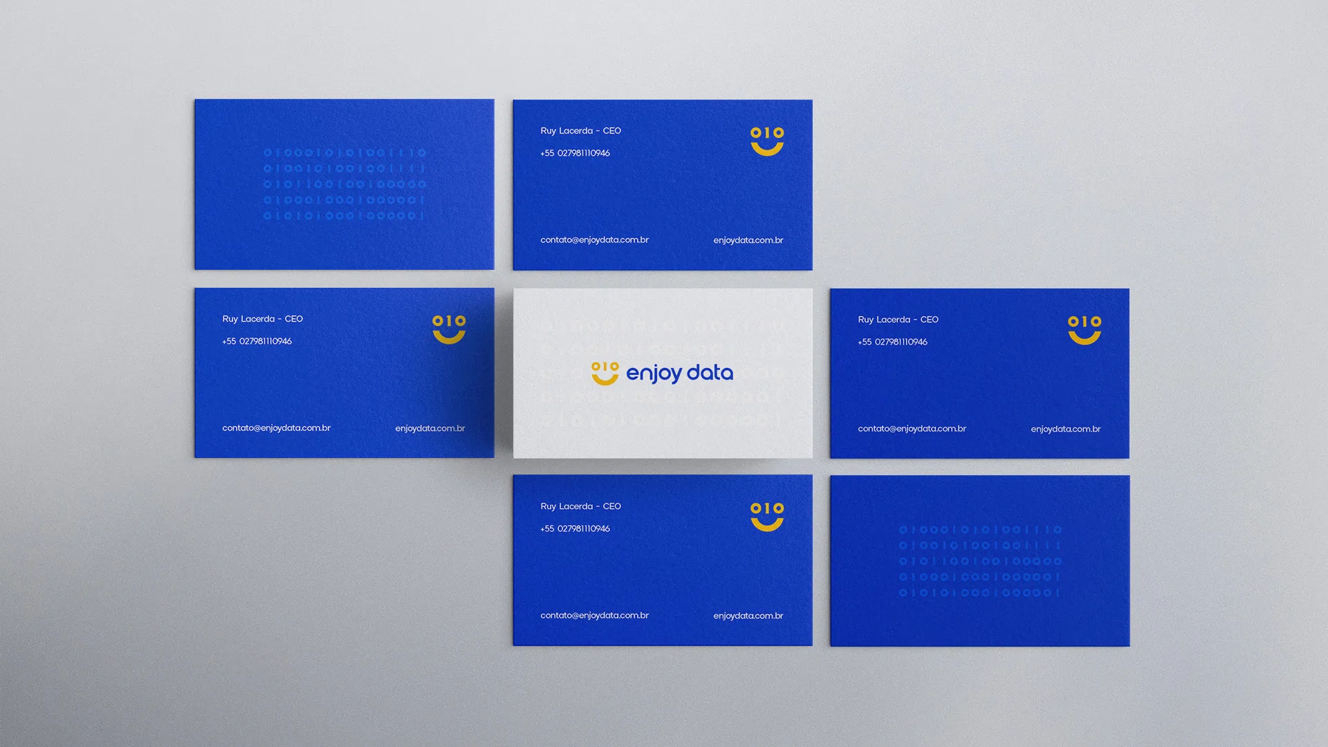 Enjoy Data — mockup digital
