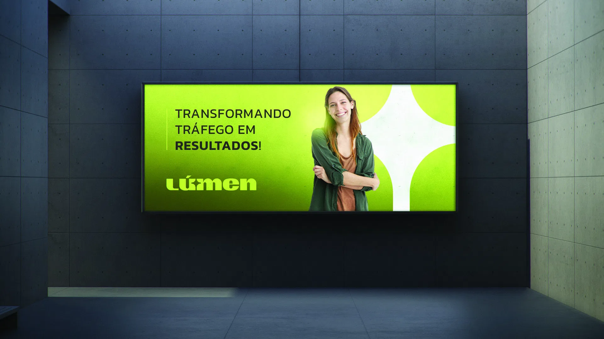 Lúmen — painel digital