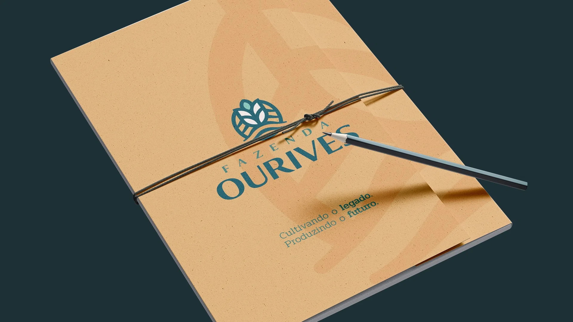 Fazenda Ourives — identidade visual aplicada