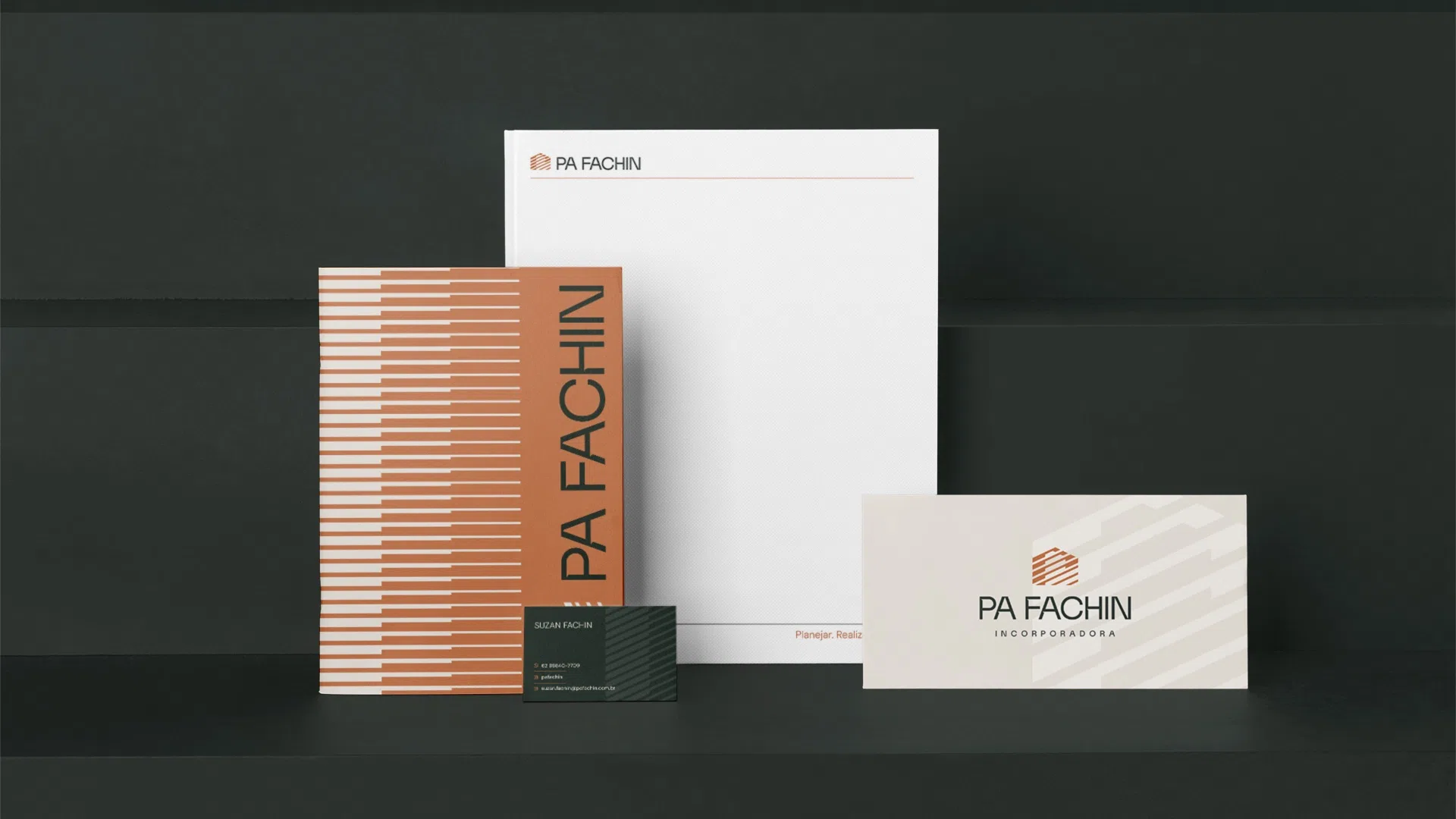 PA Fachin — aplicação em contêiner de obra